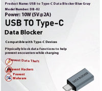 Notebook Phone Data Shielding USB Male To Type-C Female Adapter