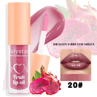 20 Colors Fruit Lip Lacquer Water Light Transparent Moisturizing