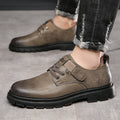 Men's Business Casual Breathable British Leather Shoes