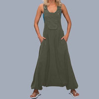 Large pocket strap with jumpsuit