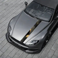 Car Sticker Sets External Accessories Hood Body Sticker Car Hood Decal Modified Body Stripes Decal Waterproof Anti-Scratch Trim