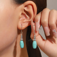 Turquoise Earrings Pendant Bohemian Womens Earrings