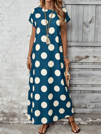 Women's Fashionable Casual Dress With Digital Print
