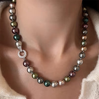 Black Butterfly Queen Necklace For Women