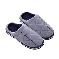 Men's Cotton Slippers Plus-sized Home Warm Platform Plus