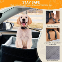 Pet Car Bed For Small And Medium-sized Dogs Soft Cushion For The Backseat