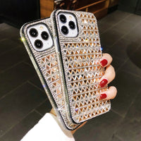 Compatible with Apple , Luxury 3D Diamond Protective Shell Flash Soft Cover