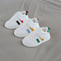 Little white shoes Velcro baby shoes