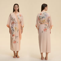 New Satin Plus Size Pajamas For Women Lightweight Loungewear Robe