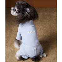 Schnauzer Bichon Comfortable Skin-friendly Keep Warm Pure Color Four-leg Bottoming Shirt