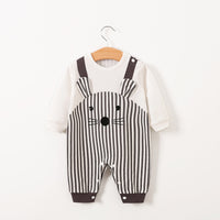 Cartoon Warm Cotton Baby Autumn Jumpsuit