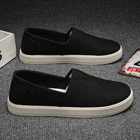 Linen Cloth Shoes Men's Breathable One Pedal Canvas