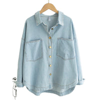 Loose Slimming Casual Versatile Long-Sleeve Shirt For Women