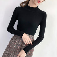 Pullover All-matching Slim Fit Skinny Sweater