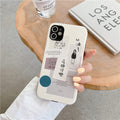 Timely Music Text Phone Case Silicone Soft Shell