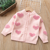 Girl's Sweater Knitwear Pullover Cardigan Top