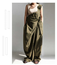 Women's Autumn One-shoulder Fashion Loose Comfortable Jumpsuit