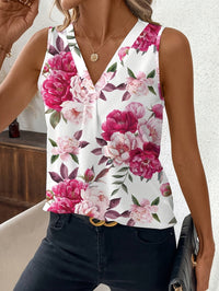 Women's Versatile Minimalist Printed Vest