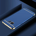 Frosted three-segment mobile phone case