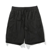 Summer Casual Five Points Youth Popularity Men's Loose Quick-drying Ice Silk Shorts