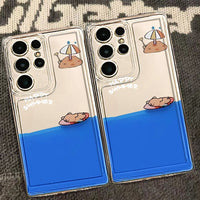 Summer Surfing Puppy With Delicate Pores And Soft Shells