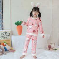 Cute Children's Flannel Pajamas For Girls