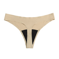Non-marking One-piece Women's Low-rise Thong Physiological Pants