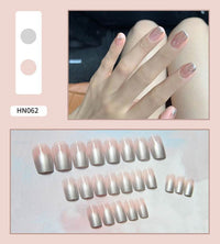 Nail Art Finished Fake Nail Scrub Nail Patch Wearable