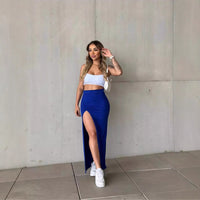 Fashionable Slit Bodycon Skirt For Women