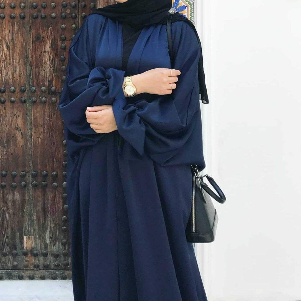 Puff Sleeve Cardigan Dubai Elegant Dress