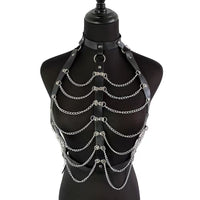 Exaggerated Collar Chest Necklace Waist Chain