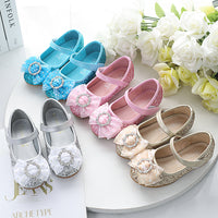 Children's Square Heel Fashion New Princess Shoes