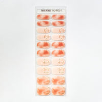 Candy Color UV Semi-cured Nail Stickers