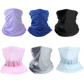 Cycling Mask Sunscreen Milk Silk Scarf