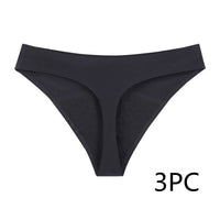 Non-marking One-piece Women's Low-rise Thong Physiological Pants