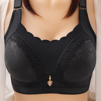 Vest-style Tube Top, Side-retractable Top-up Underwear, Chest-reduction Without Steel Ring