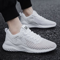 Mesh Hollow Air Leak Honeycomb Mesh Shoes, Lightweight Sports Shoes, Men's Shoes
