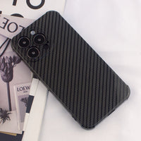 Kevlar Pattern Protective Case TPU Soft Shell Carbon Fiber