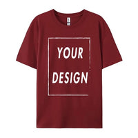 DIY Women's And Men's Clothing Short Sleeved