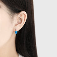 Women's High-End Light-Luxury Silver Heart Ear Clips