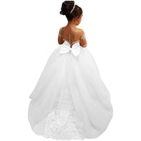 Girls' Pettiskirt Children's Princess Piano Performance Flower Girl Wedding Dress