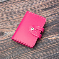 Men And Women Light-weight Thin Simple Leather Document Package