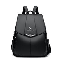 New Women's Backpack PU Soft Leather Textured Casual And Lightweight