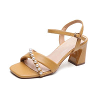 Women's Waterproof Platform Chunky-Heel Versatile Sandals