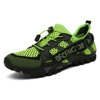 Mens Outdoor Flyknit Casual Hiking Shoes