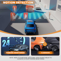 Front And Rear Double Record Tachograph 4K HD