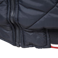 Men's Stand Collar Cotton-padded Jacket Solid Color Casual Cotton-padded Jacket
