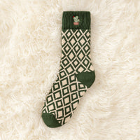Women Terry Socks Thickened In Winter