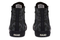 Fashion Printed Couple High Top Canvas Shoes