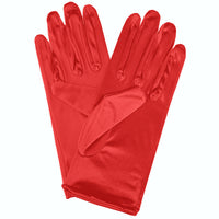 Bridal Wedding Gloves Short Satin Dress Cheongsam Gloves